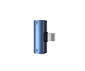 Adaptador Lightning Macho a Doble Lightning Color Azul