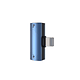 Baseus iP Male to Dual iP Female Adapter L46 Blue