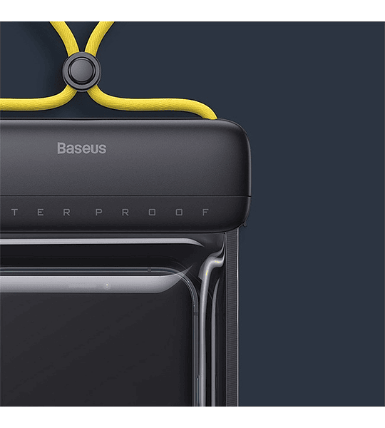 Baseus Let"s go Slip Cover Waterproof Bag Gray+Yellow