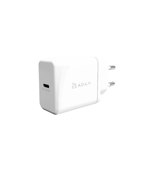 Omnia F1 USB-C Wall Charger 18W Fast Charge (Blanco)