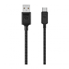 Cable USB Tipo-C Resistente Color Negro 3