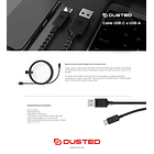 Cable USB Tipo-C Resistente Color Negro 4