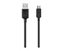 Cable Rigido Rugged Micro USB  (Negro)