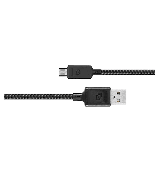 Cable Rigido Rugged Micro USB  (Negro)