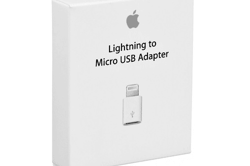 Adaptador Lightning a Micro USB