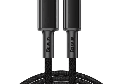 Cable Tipo-C a Lightning 20W 2Mt  Negro