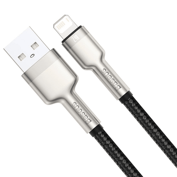  Cable Lightning Apple a USB Baseus de 2 Metros