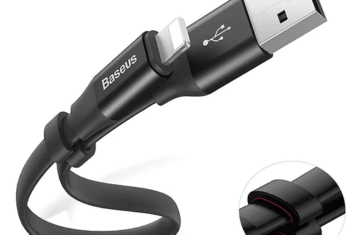 Cable Portable Nimble USB a Lightning (iP) de 2A y 23 cm