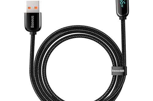 Cable Carga rapida USB-A a C 66W 2Mt 