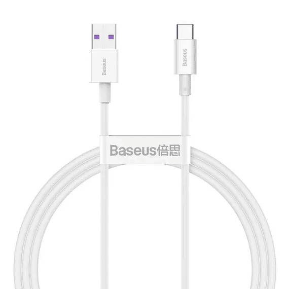 Cable Superior Carga rapída USB a Tipo C 100W 2Mt Baseus CAYS001402