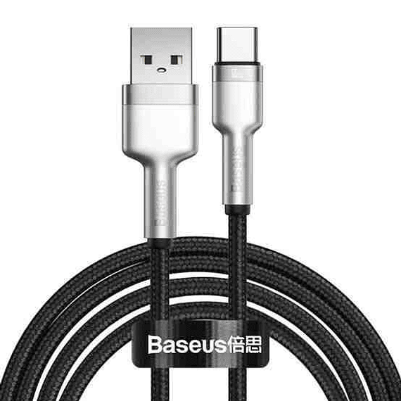 Cable Cafule Tipo USB a USB-C de 66W y 2Mt