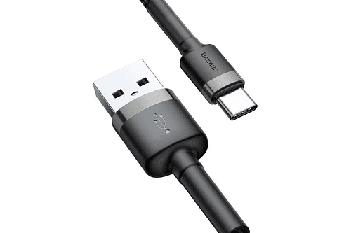 Cable Cafule USB-A a C - 2A 2Mt