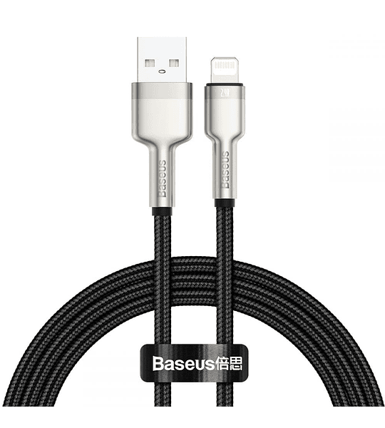 Cable Cafule USB a iP 2.4A 1Mt Baseus CALJK-A01