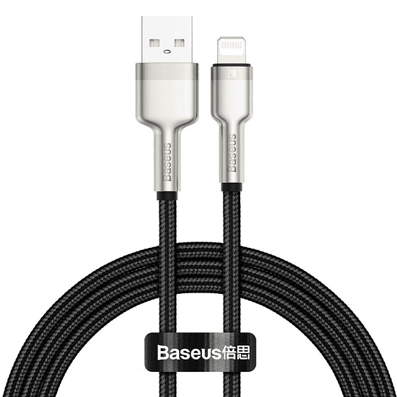 Cable Cafule USB a Lightning 2.4A de 1Mt