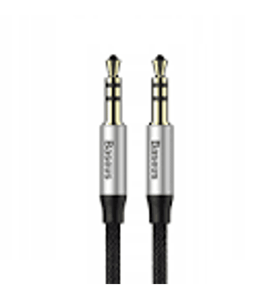 Cable Yiven Audio M30 1Mt (Plata/Negro) 