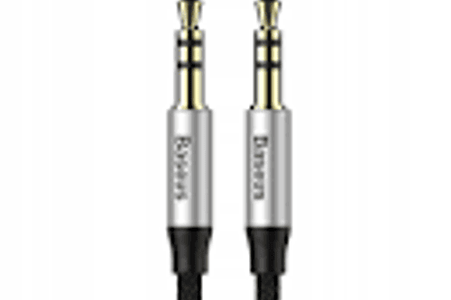 Cable Yiven Audio M30 1Mt (Plata/Negro) 