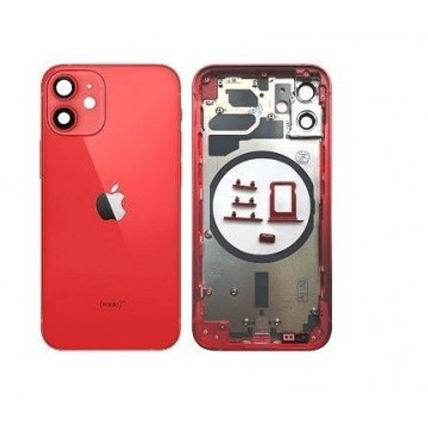 Chasis iPhone 12 Mini Rojo