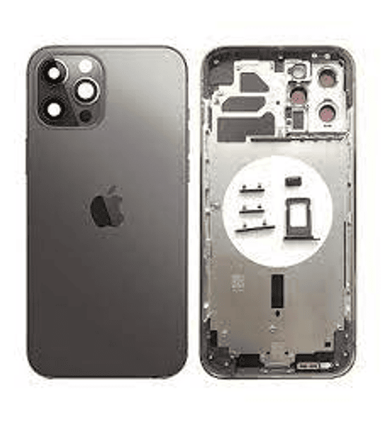 Chasis iPhone 12 pro max Gris
