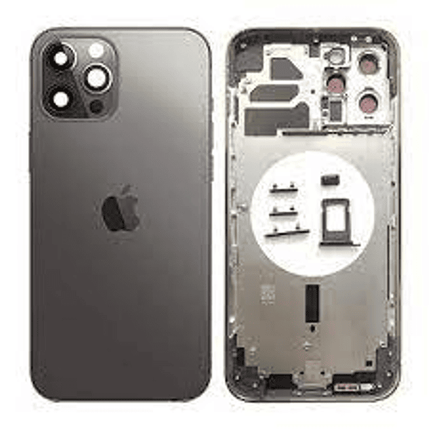Chasis iPhone 12 pro max Gris