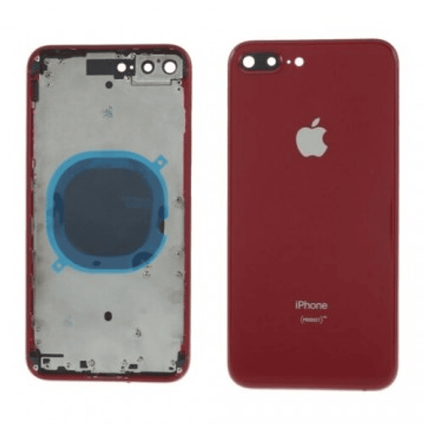 Chasis iphone 8 plus Rojo