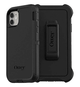 Carcasa Otter Box Defender Negro (7, 7Plus, 8, 8Plus, X, Xs, Xr, Xs Max, 11, 11 Pro, 11ProMax)