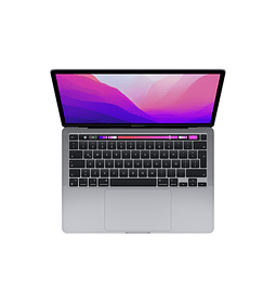 MacBook Pro de 13,3" MNEH3CI/A - Chip Apple M2 con CPU de 8 núcleos y GPU de 10 núcleos, 8 GB de RAM unificada y SSD de 256 GB - Gris espacial