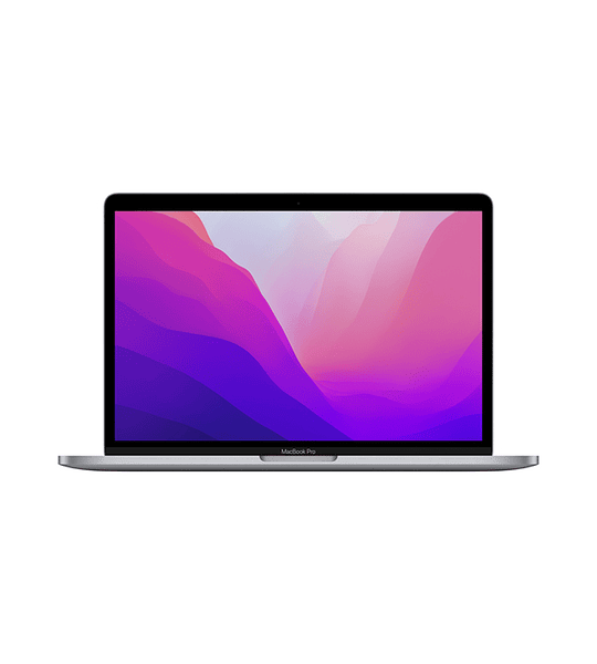 MacBook Pro de 13,3" MNEH3CI/A - Chip Apple M2 con CPU de 8 núcleos y GPU de 10 núcleos, 8 GB de RAM unificada y SSD de 256 GB - Gris espacial