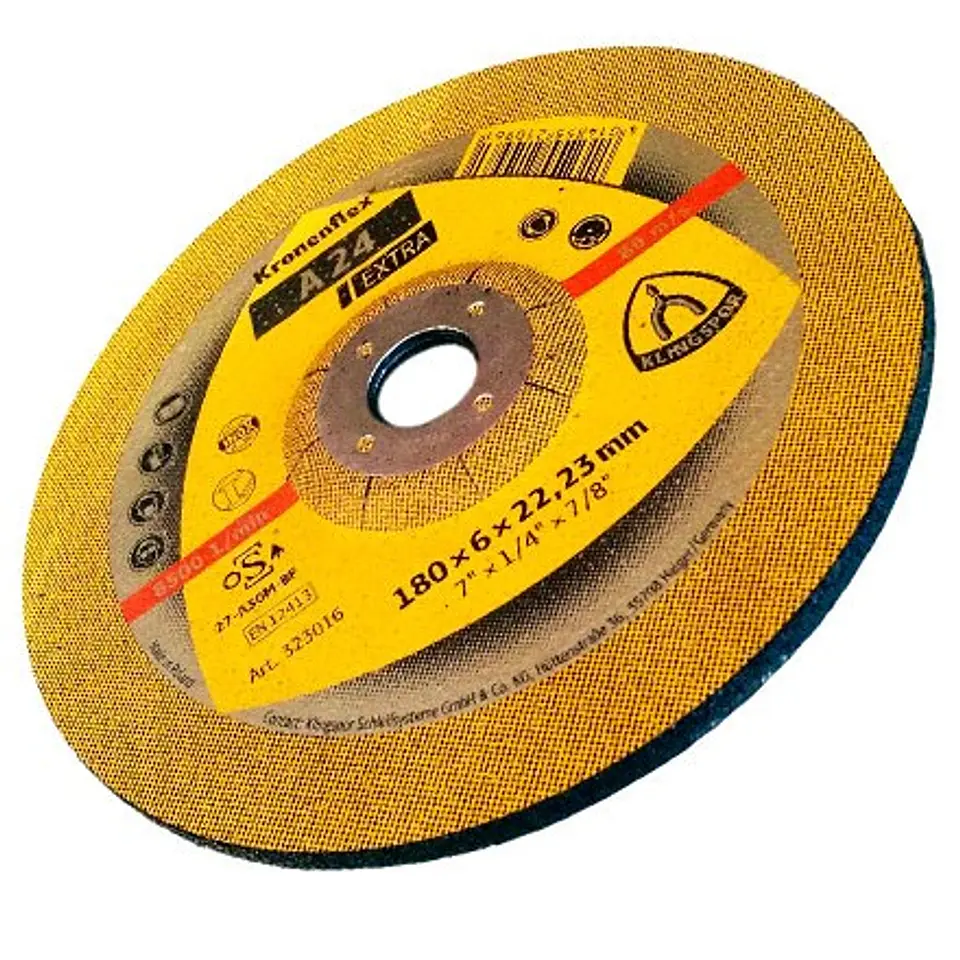 Disco de Desbaste Klingspor A24 Extra 115x6x22 mm 1