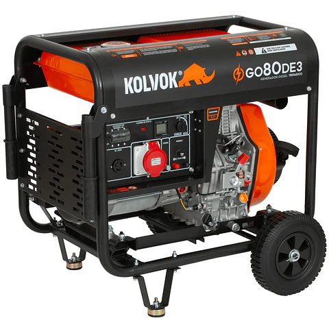 Generador Diésel Trifásico Kolvok GO80DE3 8,1 kVA