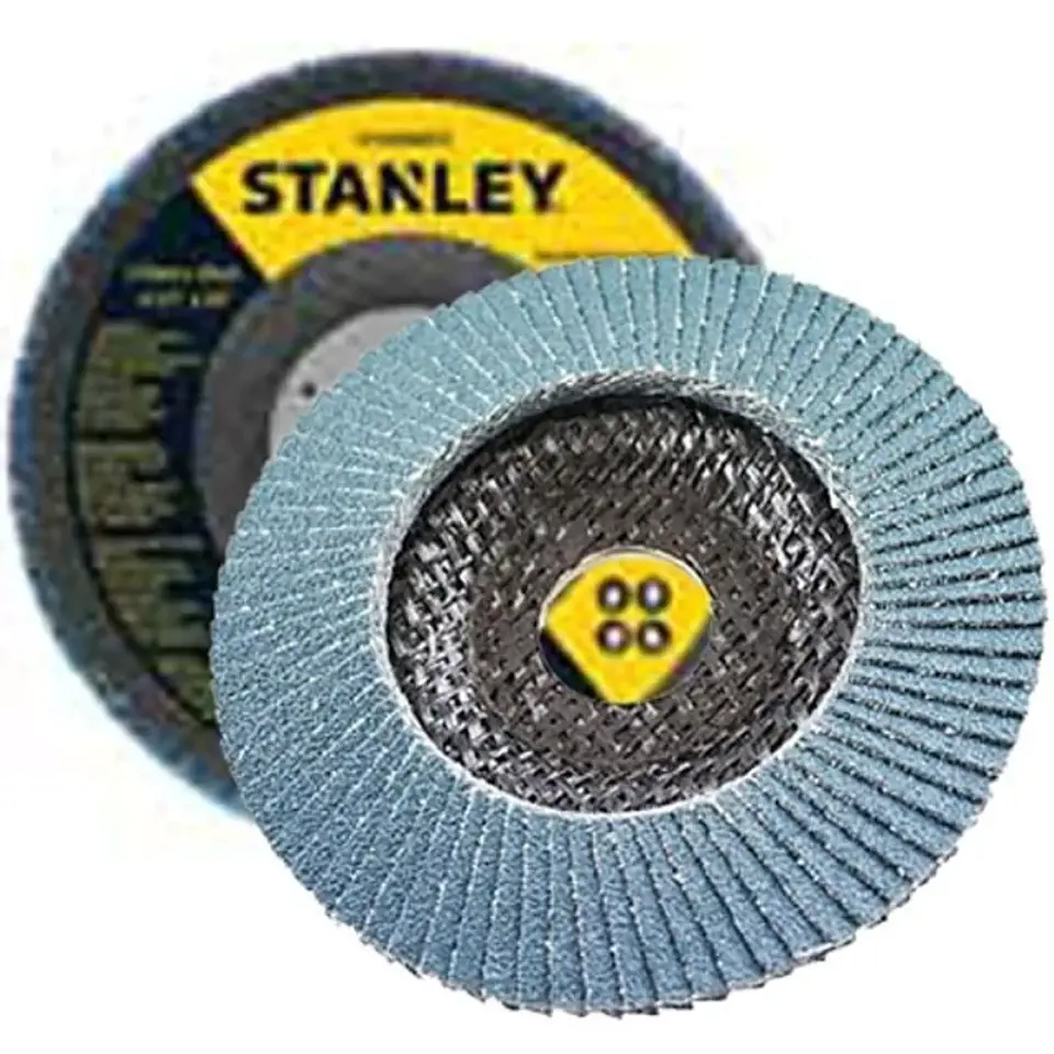 Stanley Disco Lija Traslapado Zirconia 4.5