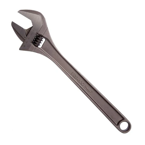 Bahco Llave Ajustable Moleta Central 15" Cromada (8074-C)