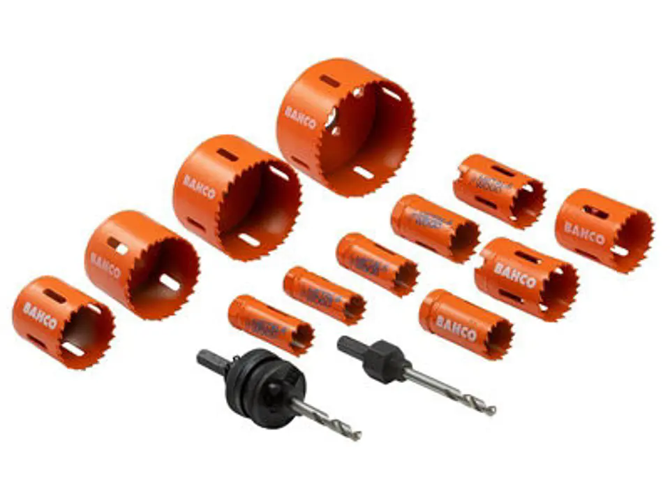 Bahco Set Sierras Copa Bimetal Sandflex 14 Piezas (3834-PROMO-122) 1