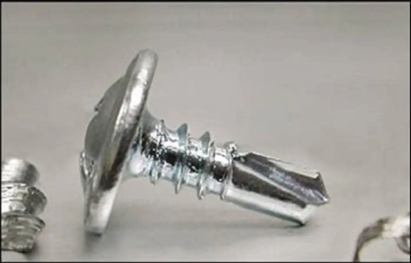 Tornillo Cabeza Lenteja con Golilla Punta Broca #8 x 1