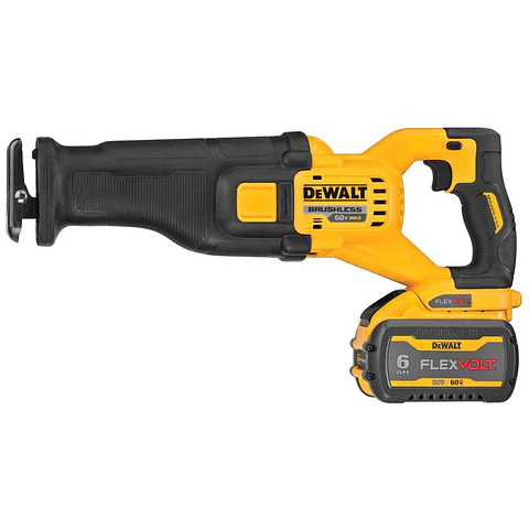Sierra Sable 60V 2 Bat 6A. Carg.bolso DeWalt