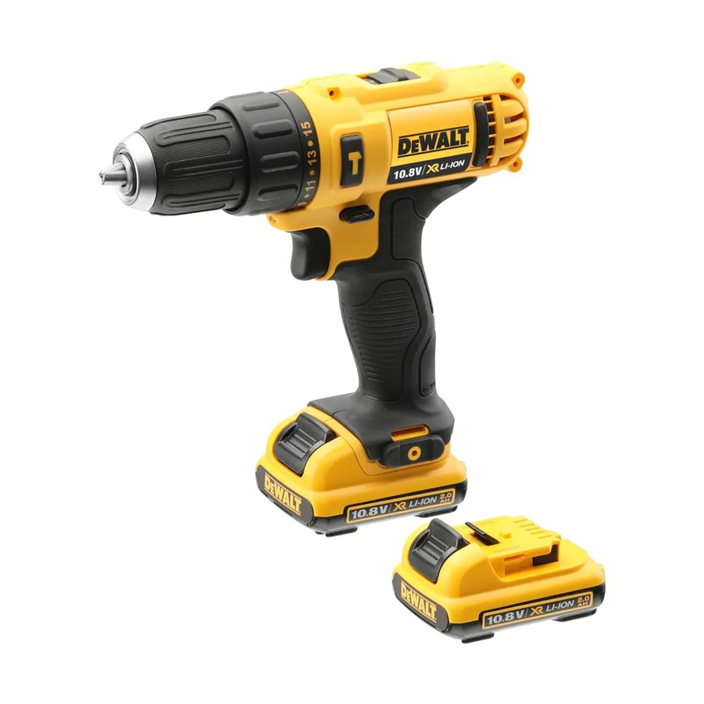 Taladro Percutor Inalámbricos 12V Litio-ion DeWalt - 2 Baterías de 2.0Ah + Cargador y Bolso de Traslado 1