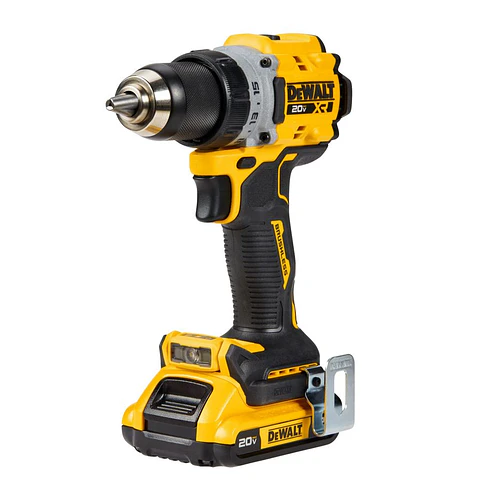 Taladro Atornillador de 13mm sin Carbones de 20V MAX XR DeWalt - 2 Baterías de 2 Ah + Cargador + Bolso de Traslado