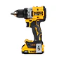 Taladro Atornillador de 13mm sin Carbones de 20V MAX XR DeWalt - 2 Baterías de 2 Ah + Cargador + Bolso de Traslado - Miniatura 2