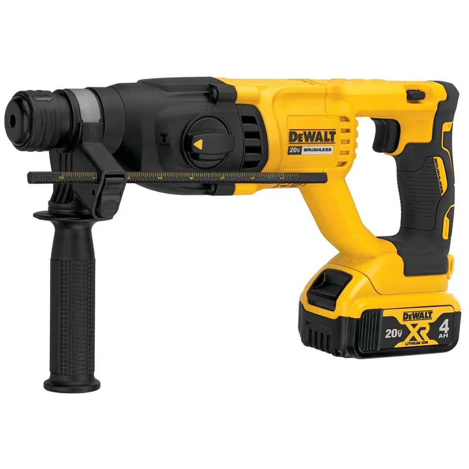 Rotomartillo Inalámbrico 26MM 20V DeWalt - 2 Baterías de 4Ah + Cargador + Bolso de Traslado 2