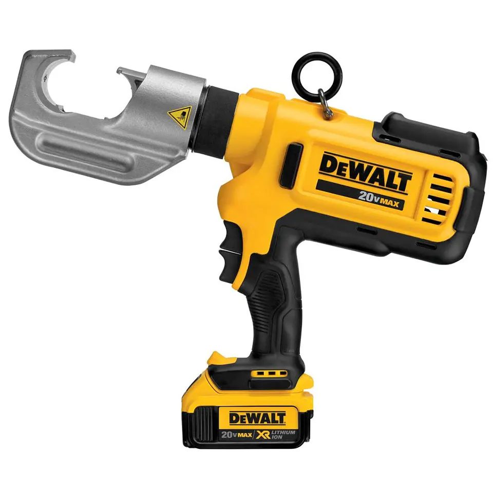 Kit Crimpeadora de Cable 20V MAX con Troqueles DeWalt - Incluye (2) Baterías 4AH y (1) Cargador y Maleta de Traslado 1