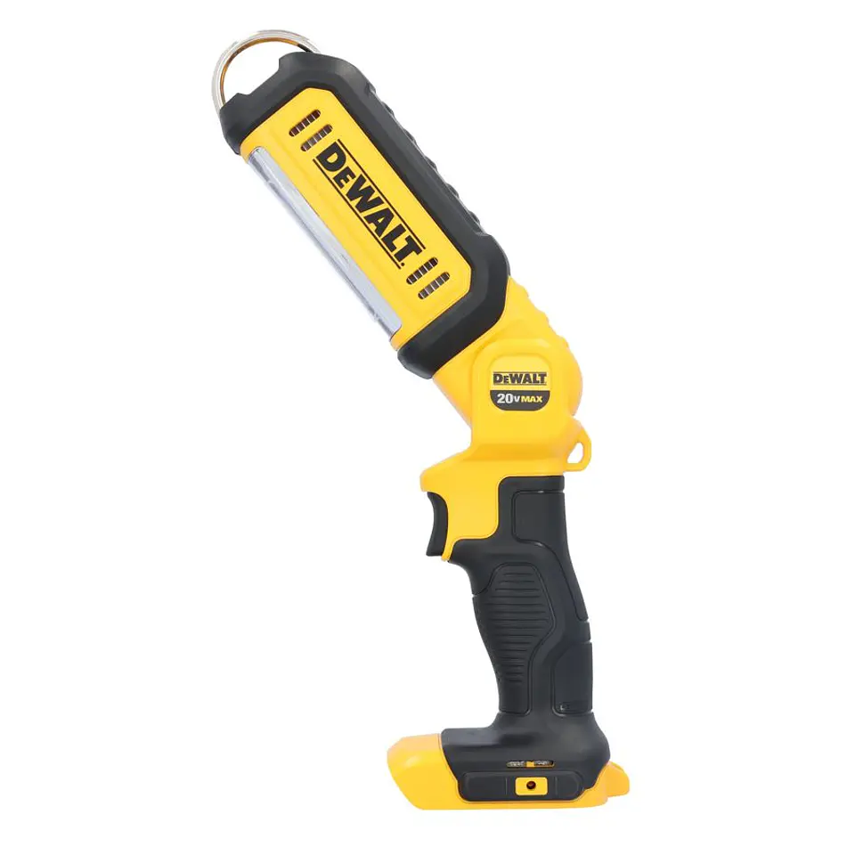 Luz de Trabajo 20V. 250 DeWalt - 500 Lúmenes. Cabezal Giratorio de 140 Grados I No Incluye Baterías ni Cargador 1
