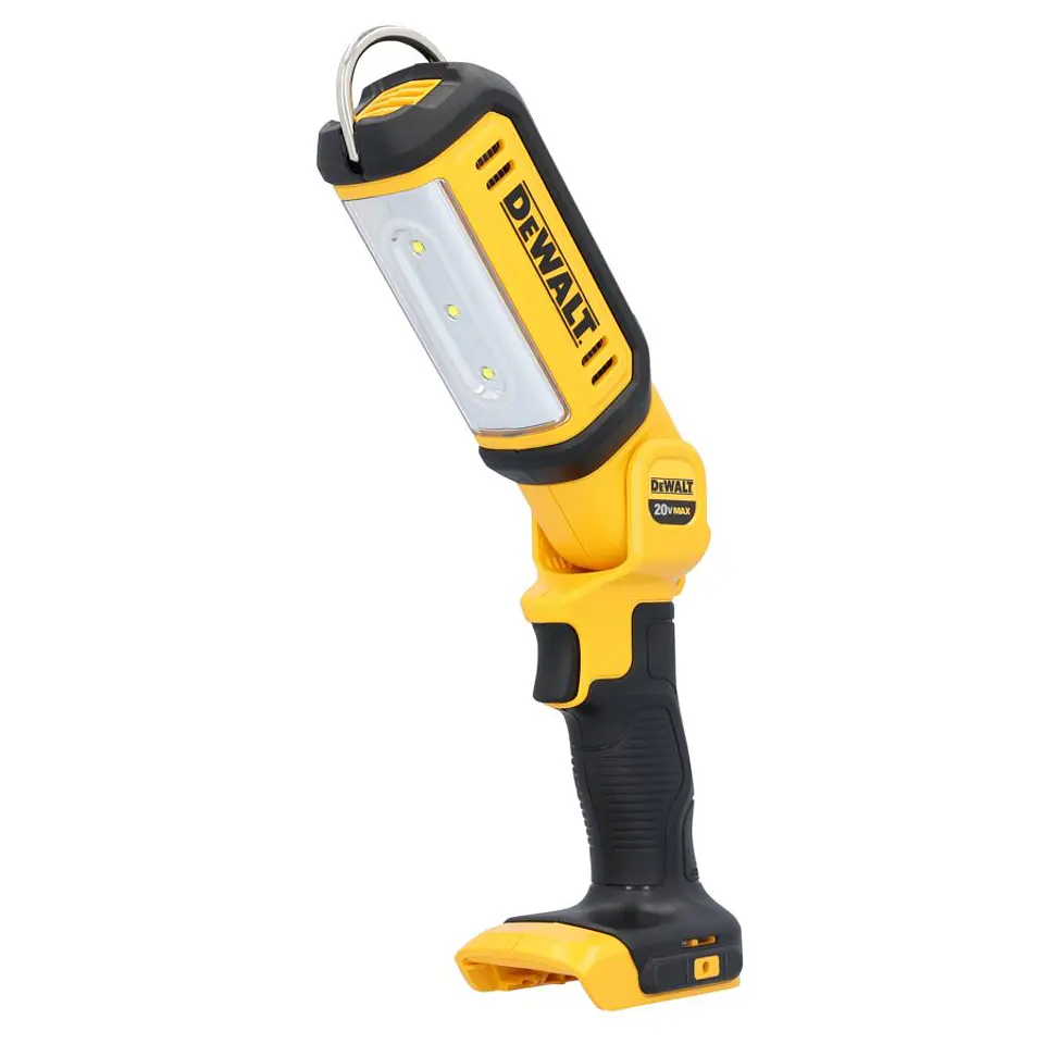 Luz de Trabajo 20V. 250 DeWalt - 500 Lúmenes. Cabezal Giratorio de 140 Grados I No Incluye Baterías ni Cargador 2
