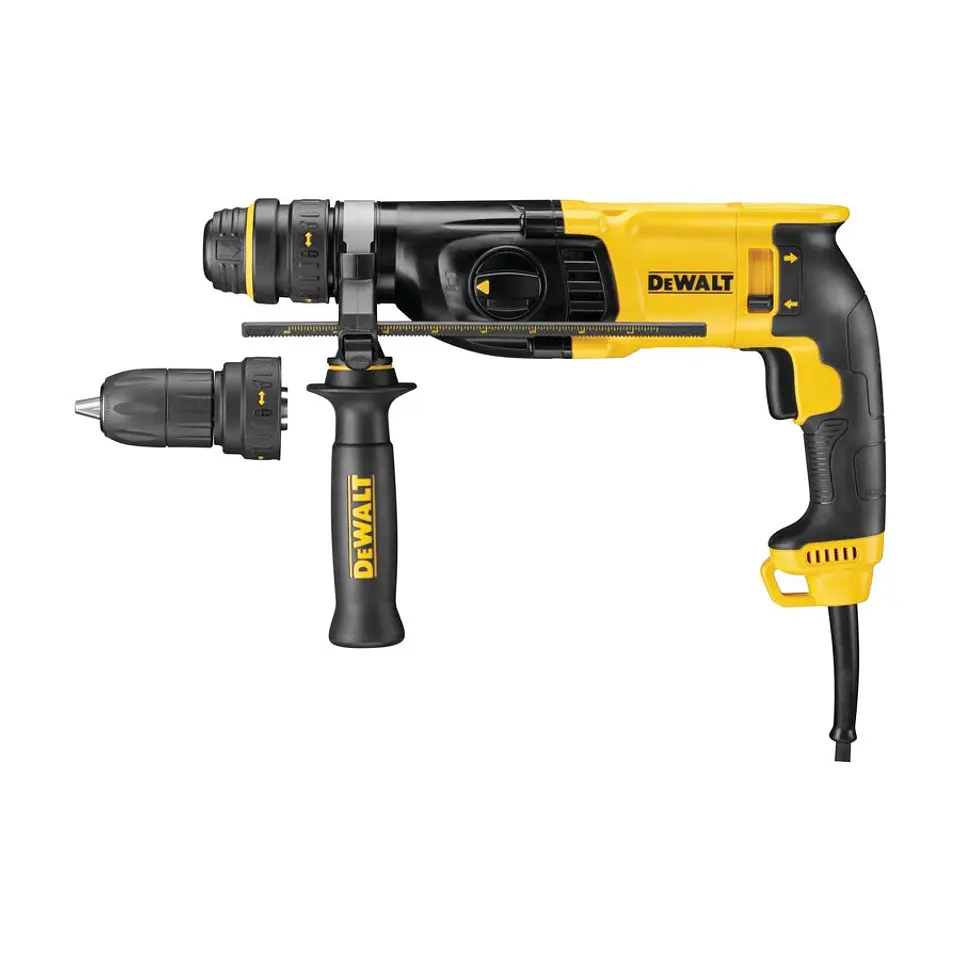 Rotomartillo SDS Plus 800W C/mandril DeWalt - Incluye (1) Empuñadora y (1) Mandril Metálico Autoajustable 2
