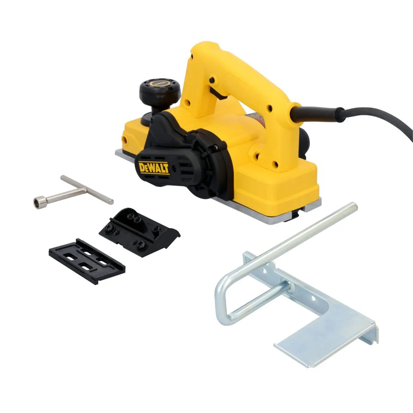 Cepillo 1.0 Mm 550 W DeWalt - Incluye (1) Guía Lateral. (1) Juego de Cuchillas Afilables y (1) Piezas de Ajuste de Cuchilla para Afilado 2