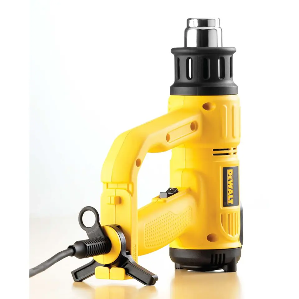 Pistola de Calor 2000W DeWalt - Incluye (1) Boquilla Cónica y (1) Boquilla Plana 2