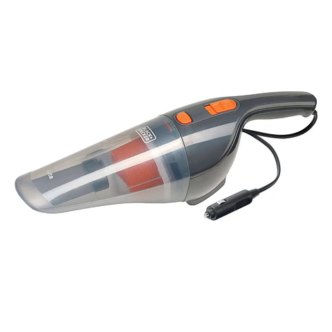 Aspiradora para Auto de 12V-360ml Black+Decker - Incluye (1) Boquilla Esquinera, (1) Cepillo para Tapicería y (1) Filtro Lavable