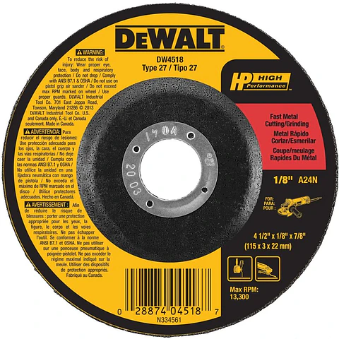 D. Corte Metal Premium Dw 115x2.4mm DeWalt
