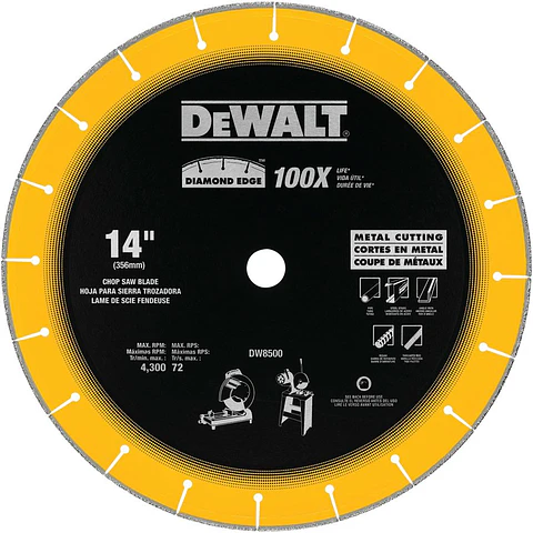 D. Corte Metal Diaman. 14 Extreme Metal DeWalt
