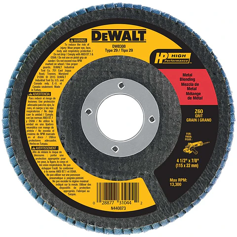 Disco Traslapado Dw Zirconia 115mm Z60 DeWalt