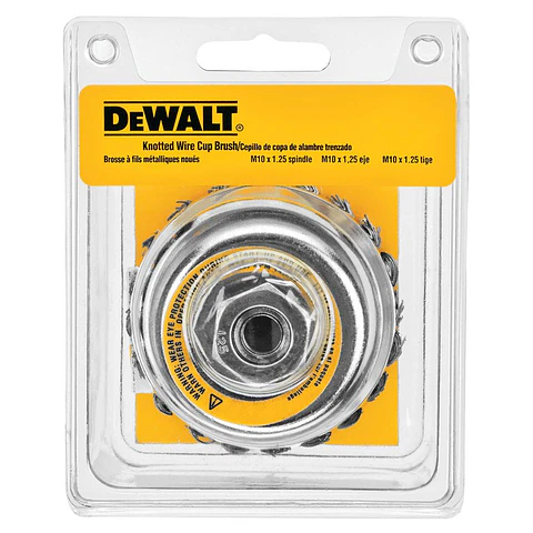 Grata Copa Trenzada 4pulg M14 DeWalt