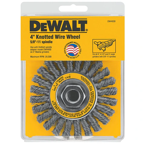 Grata Rueda Ondulada 4pulg M14 DeWalt